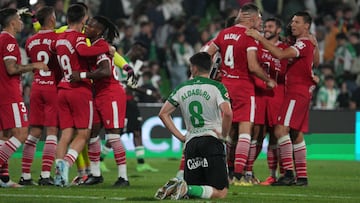 Aldasoro, del Racing, contra el Granada.