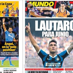 Ángel, en invierno; Lautaro, en verano