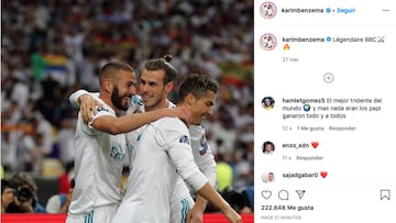 Benzema añora la BBC