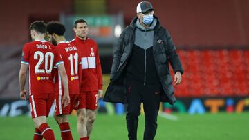 Soccer Football - Champions League - Quarter Final Second Leg - Liverpool v Real Madrid - Anfield, Liverpool, Britain - April 14, 2021 Liverpool manager Juergen Klopp after the match REUTERS/David Klein