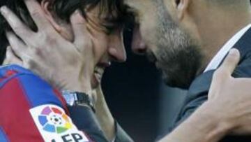 Begiristain garantiza la continuidad de Ibrahimovic y de Bojan