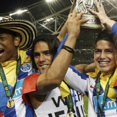 Todas las finales de Europa con colombianos fueron victoria