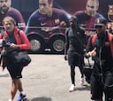 Neymar llega a Washington junto al resto de sus compañeros