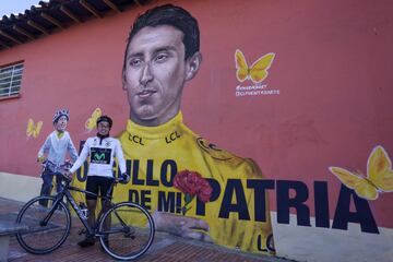 Zipaquirá recibe al campeón del Tour de Francia, Egan Bernal. Estas son algunas de las imágenes que se lleva a cabo en la Plaza de Los Comuneros. 