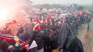 La salida del equipo
