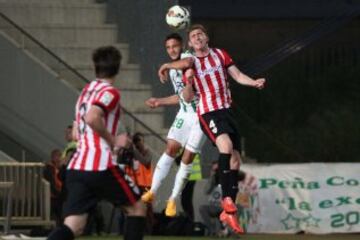 Florín Andone y De Marcos.