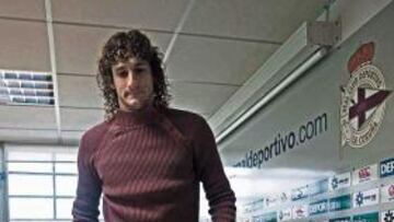 <b>SINCERO. </b>Coloccini dio ayer su opinión sobre lo que supuso para él la era Caparrós en A Coruña.