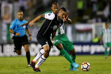 Un gol de Vladimir Hernández dio el triunfo a Atlético Nacional ante Colo Colo en el debut en la Copa Libertadores 2018. Delfín, el próximo rival del verde.