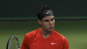 Rafa; examen con Davydenko.