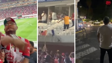 Vídeos: Las peleas que provocó la derrota de Chivas ante Tigres en la final