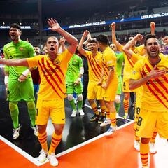 Barça y Sporting reeditan la final de 2021 por el trono europeo