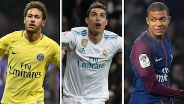 El once de jugadores de Real Madrid y PSG con el valor de mercado m&aacute;s alto.