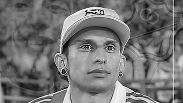 Falcao se despide de Javier Acosta, reconocido hincha de Millonarios que decidió someterse a la eutanasia.