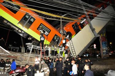 La increíble imagen de la estación Los Olivos: así estaba antes y después del accidente