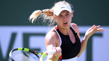 Wozniacki sufre ante Sasnovich para acceder a octavos