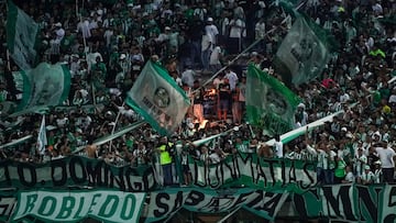 Alcaldía de Medellín sanciona a Los del Sur y Atlético Nacional  