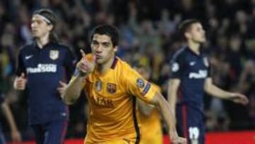 Luis Suárez, autor de los dos goles ante el Atlético.