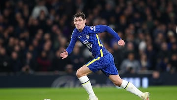 LONDON, ENGLAND - JANUARY 12: Andreas Christensen of Chelsea in action during the Carabao Cup Semi Final Second Leg match between Tottenham Hotspur and Chelsea at Tottenham Hotspur Stadium on January 12, 2022 in London, England. (Photo by Chris Lee - Chelsea FC/Chelsea FC via Getty Images)
PUBLICADA 19/01/22 NA MA19 3COL