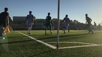 Estreno con victoria del nuevo césped de Los Anexos a Zorrilla