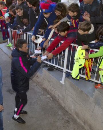 Sesión de puertas abiertas del Barcelona