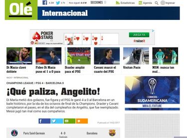 Prensa del mundo y caída del Barça: "Destruido y humillado"