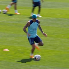 Rodrigo de Paul copia el ‘look’ a Griezmann