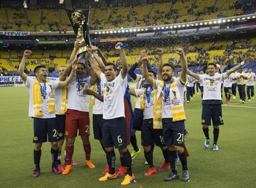 En la Concachampions 2014-15, el América fue a Montreal para derrotar 4-2 Impact en el Estaadio Olímpico, con ello, las Águilas se coronaron campeonas de la zona con un 5-2 global. 
