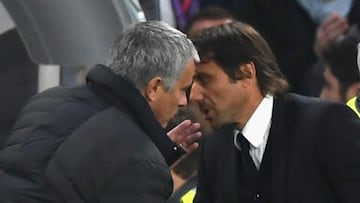 Mourinho and Conte's feud in their own words