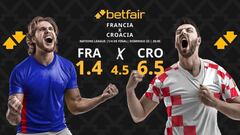 Francia vs. Croacia: horario, dónde ver, pronósticos y cuadro