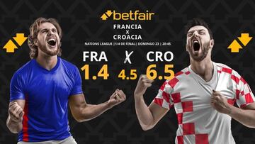 Francia vs. Croacia: horario, dónde ver, pronósticos y cuadro