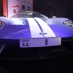 Esta rara placa de auto vale 192 millones de pesos