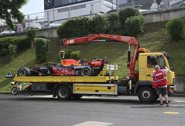 Checo Pérez vivió una pesadilla en Hungría