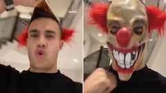 El susto de Reguilón a Marta Díaz mientras veía la tele