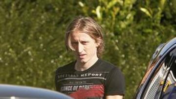 Modric, en Londres.