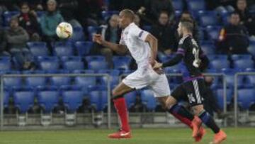N'Zonzi fue expulsado y no jugará la vuelta de octavos