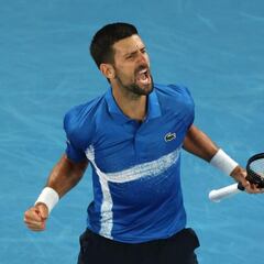 Djokovic no conoce la palabra ‘petardazo’ en un Grand Slam