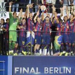 Barça alza la Champions y Bravo es el primer campeón chileno