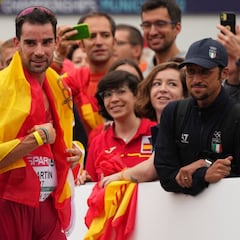 “El oro se lo dedico a la marcha española”