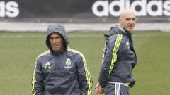 Zidane y Bettoni.