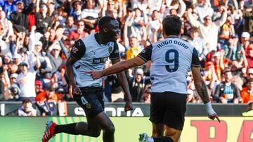 09/02/25 PARTIDO PRIMERA DIVISION
VALENCIA CF - CD LEGANES
GOL 2-0 DIAKHABY ALEGRIA