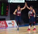 Baskonia-Madrid: 400 aficionados y una lección aprendida