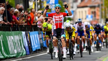 Arnaud De Lie gana en Bélgica y el Lotto busca la remontada