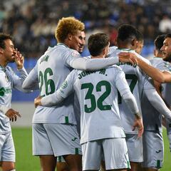 Histórica goleada del Getafe