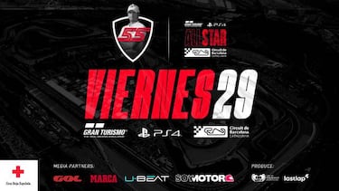 Carlos Sainz, el nuevo piloto de Ferrari, compite este viernes contra otras figuras del motor