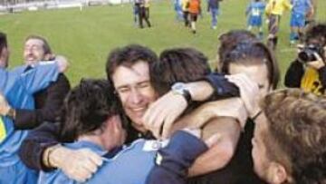 <b>EUFORIA. </b>Andorra ganó el miércoles por vez primera un partido oficial, y tuvo que ser en el Comunal de Andorra la Vella ante Macedonia.