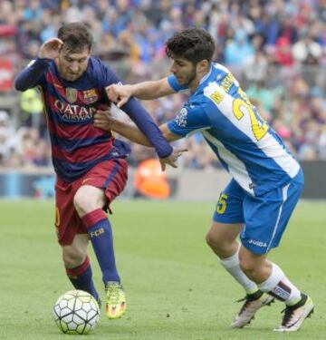 Messi y Marco Asensio.