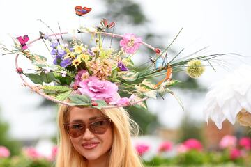 Los looks m¨¢s extravagantes en la vuelta de Ascot