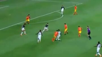 Así participó Valdés en uno de los goles de Morelia