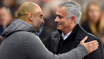 "Pep no sería campeón en el United y Mou sí en el City"