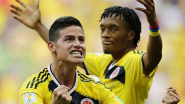 James y Cuadrado son figuras de la Selecci&oacute;n.